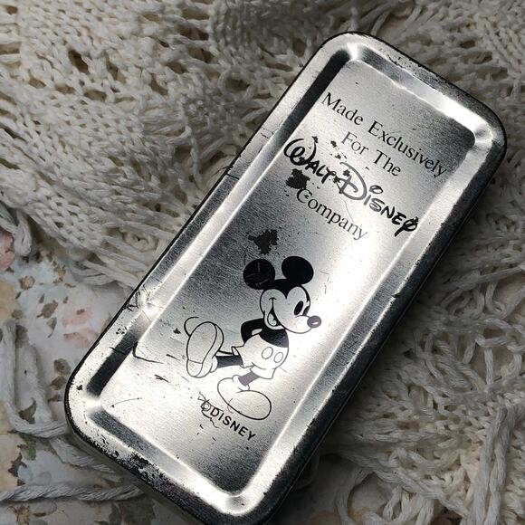 Vintage Disney Mickey Mouse + Watch Part and Original Display Box Case - Picture 10 of 15